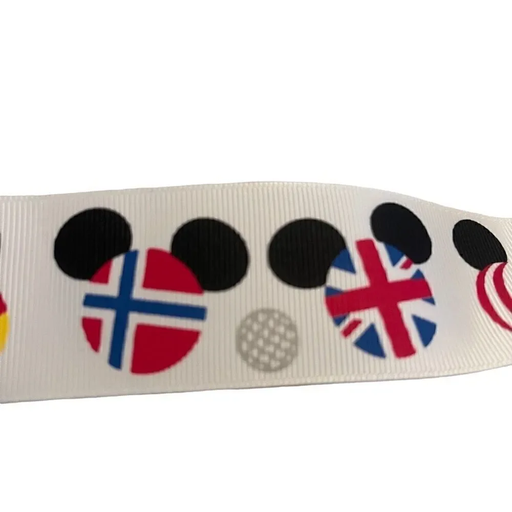 Grosgrain Ribbon 1.5” 5 yards yds 5/$20 NEW bows bow making shipping printed